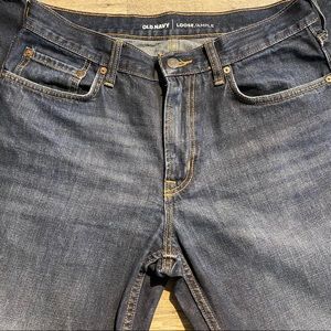 Old Navy Blue Denim Washed Look Jeans  32x32